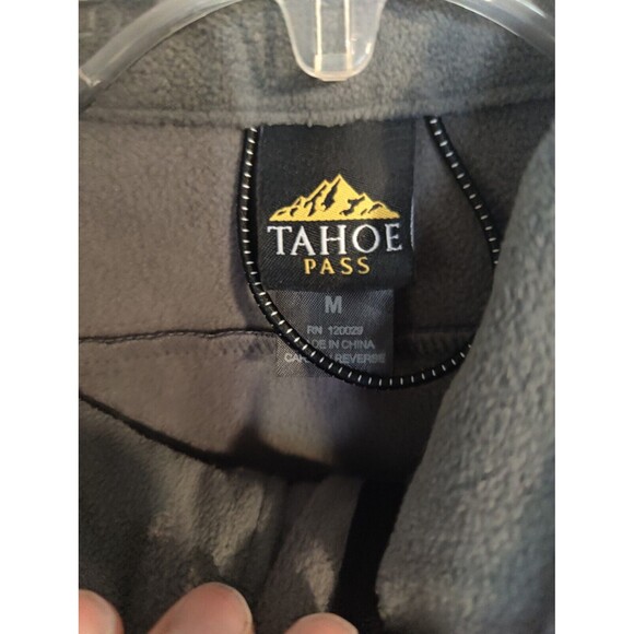 Windbreaker Fleece Lined Tahoe Pass Men's Blue Lightweight Jacket Size Medium M - Picture 7 of 10